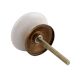 Diva Pea Green Ceramic Flat Dresser Knob Online